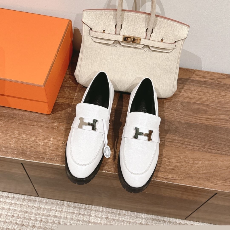 H**mes leather shoes